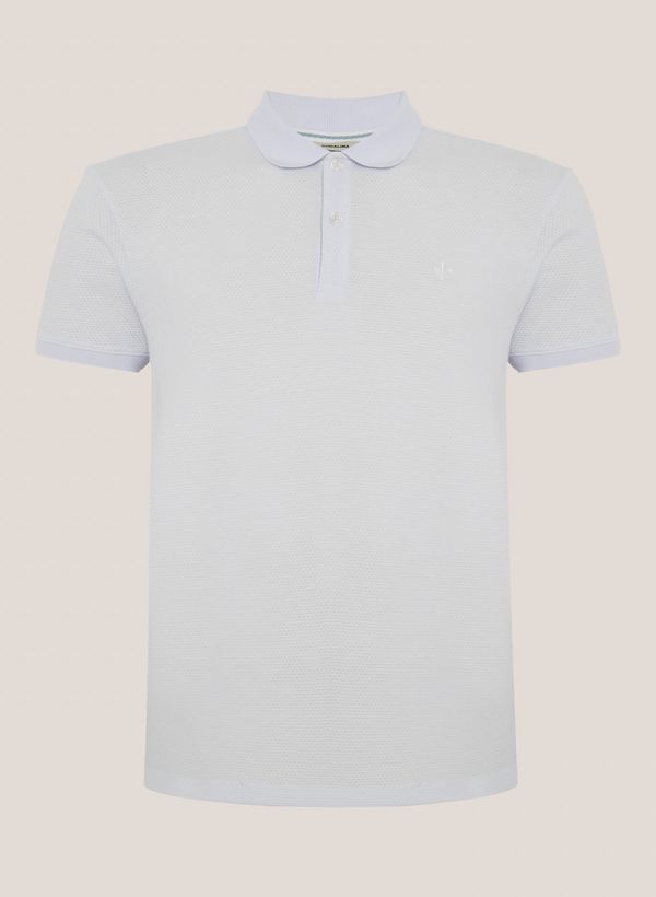 Polo Regular Fit Malha Favo Textura Dudalina Masculina G
