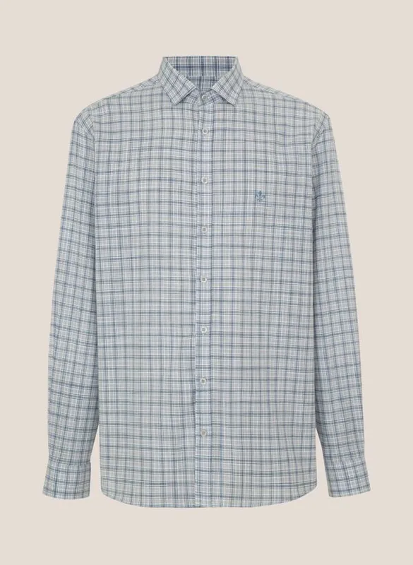 Camisa Comfort Fit Xadrez Dudalina Masculina 5