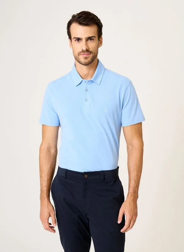 Polo Piquet Flex Clássica Dudalina Masculina P