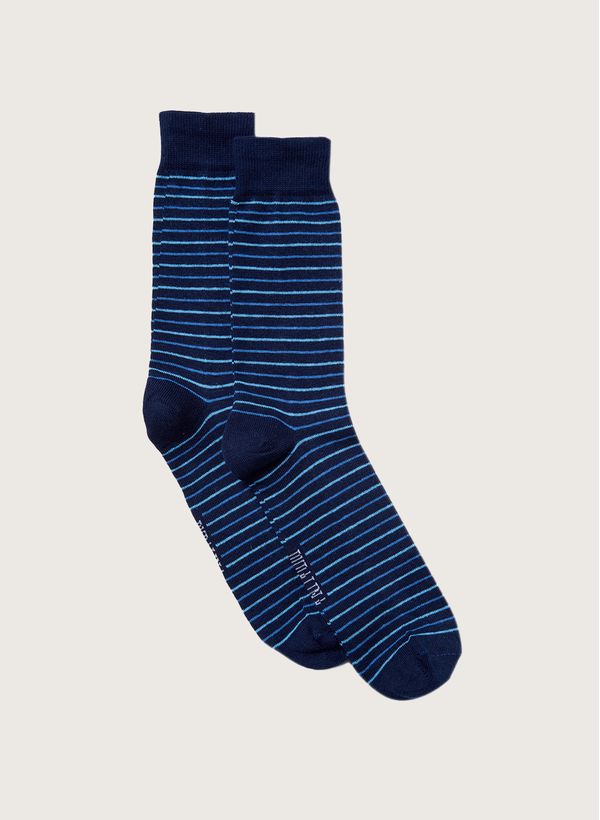 Meia Listrada Dudalina Masculina UN