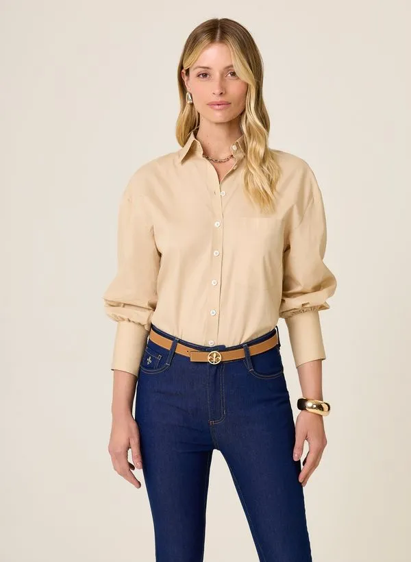 Camisa Oversized Dudalina Feminina 36