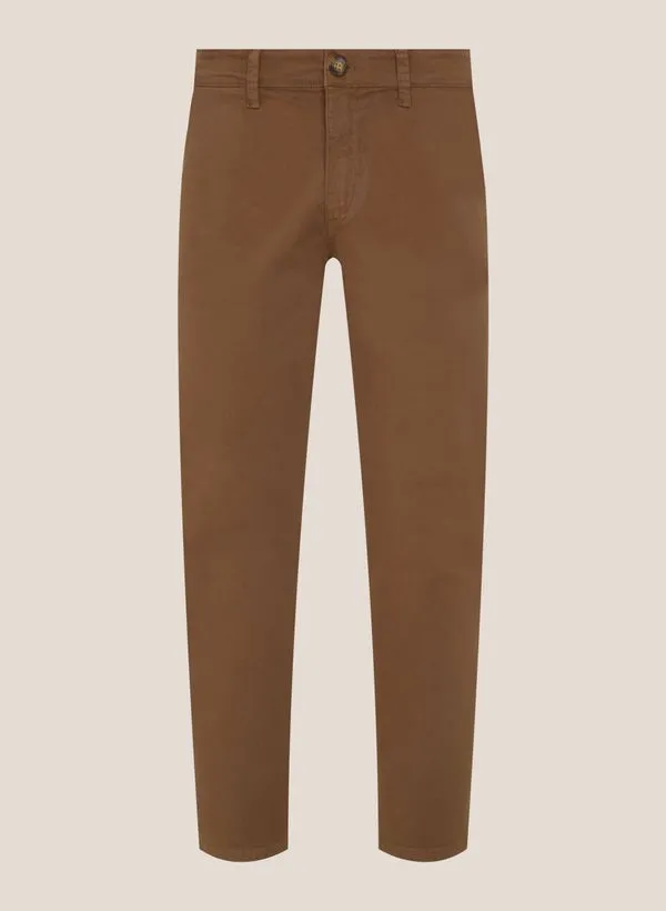 Calça Slim Fit Sarja Soft Dudalina Masculina 46
