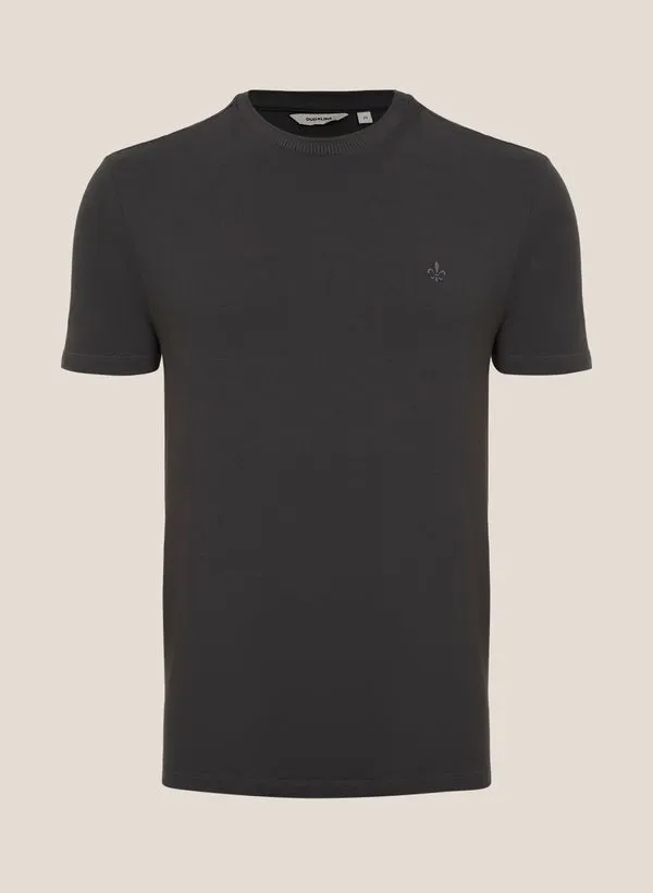 Camiseta Piquet Retilínea Dudalina Masculina GG