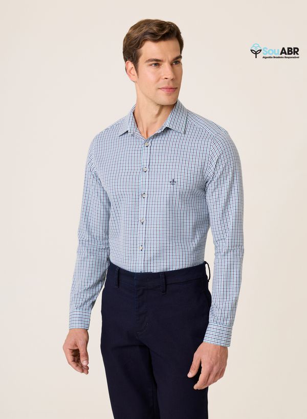 Camisa Milano Fit Xadrez Dudalina Masculina 3