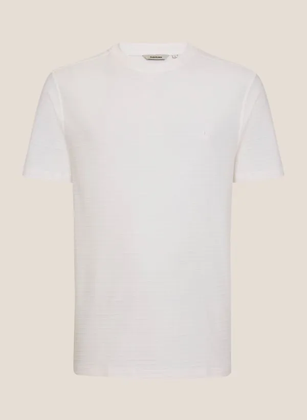 Camiseta Regular Fit Piquetflex Relevo Dudalina Masculina M