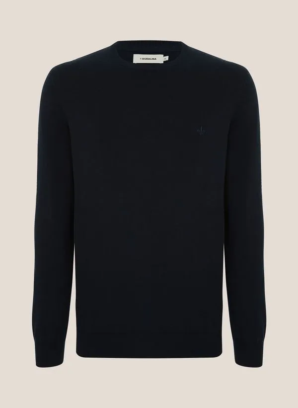 Suéter Tricot Básico Dudalina Masculina GG
