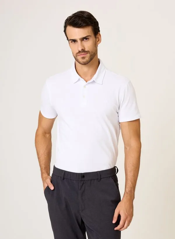 Polo Piquet Flex Clássica Dudalina Masculina M