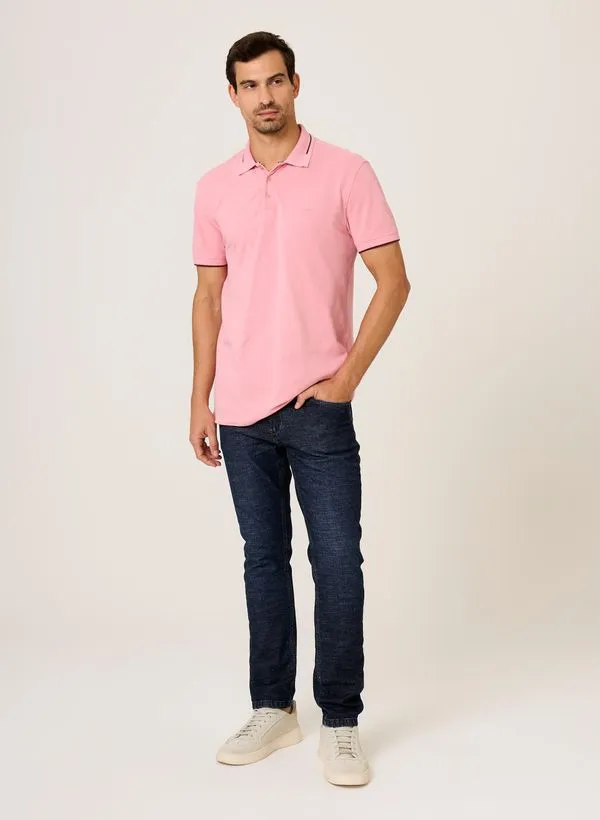 Calça Jeans Slim Fit Textura Dudalina Masculina 50