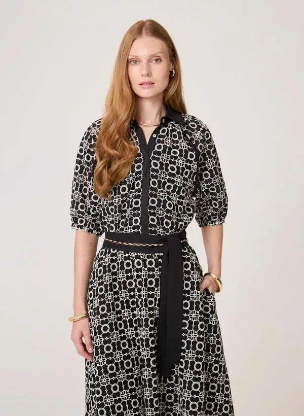 Camisa Regular Laise Cora Dudalina Feminina 44