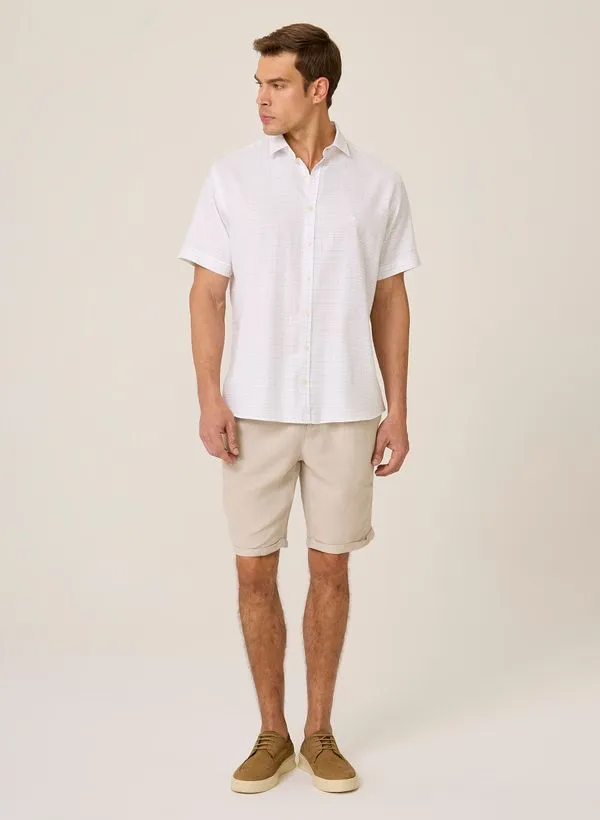 Camisa Comfort Fit Xadrez Dudalina Masculina Vermelha 2