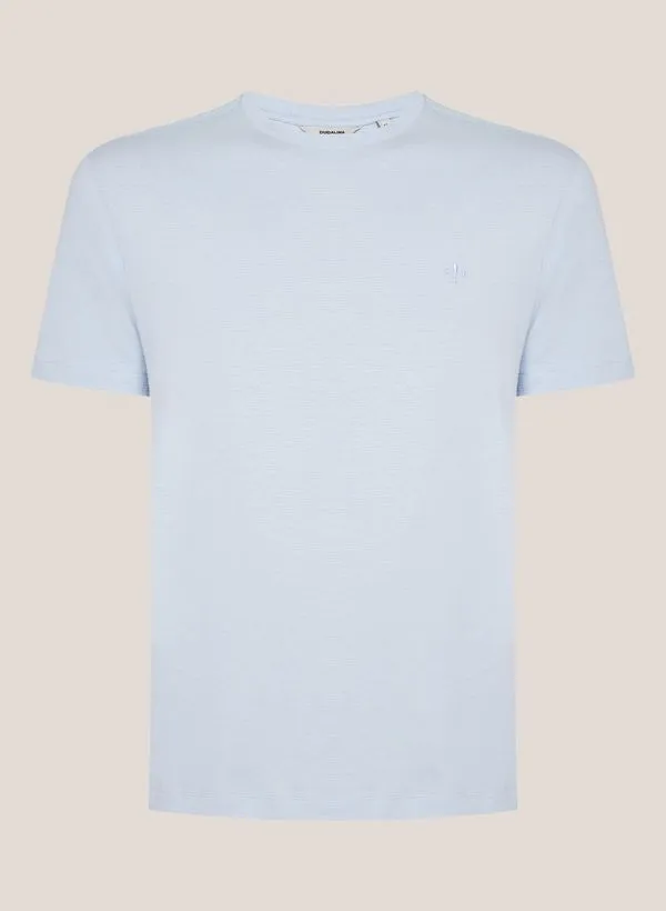 Camiseta Regular Fit Maquinetada Dudalina Masculina GG