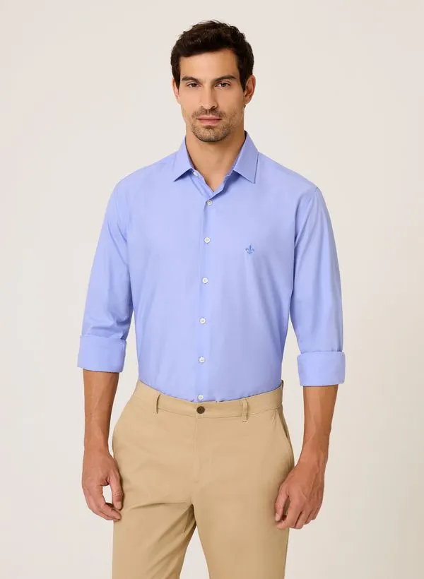 Camisa Comfort Fit Lisa Dudalina Masculina 7