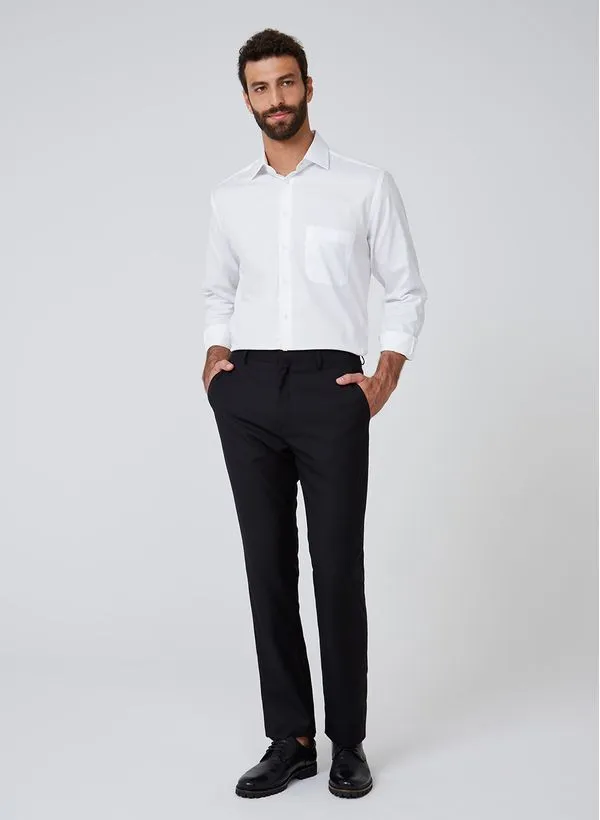 Camisa Comfort Wrinkle Free Dudalina Masculina 44