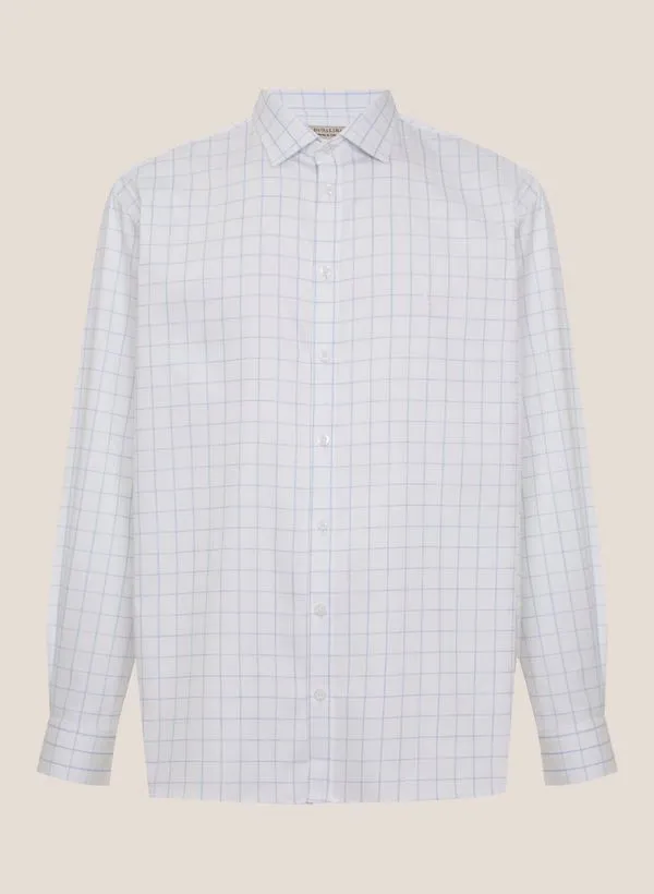 Camisa Comfort Fit Maquinetada Dudalina Masculina 48