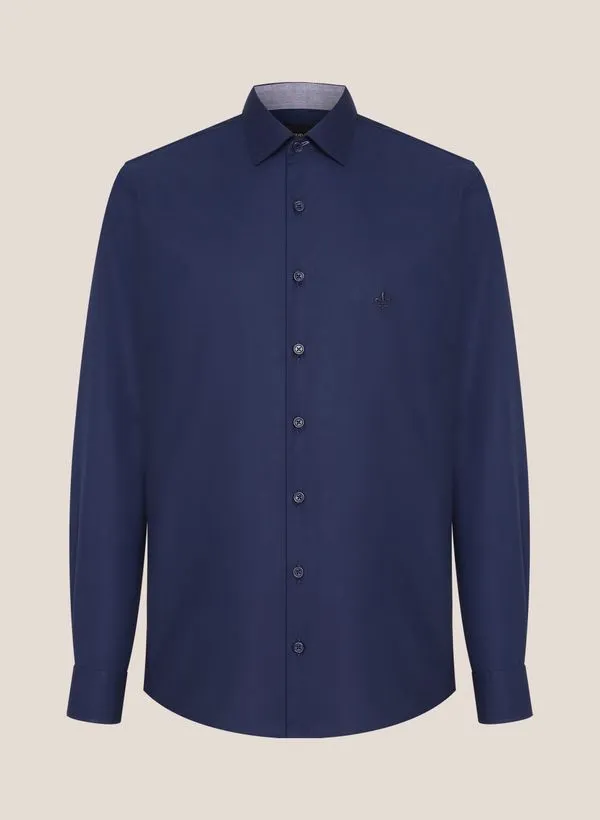Camisa Slim Fit Lisa Dudalina Masculina 6