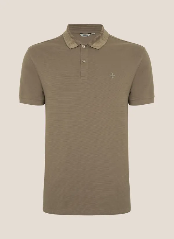Polo Maquinetada Listras Dudalina Masculina XGG