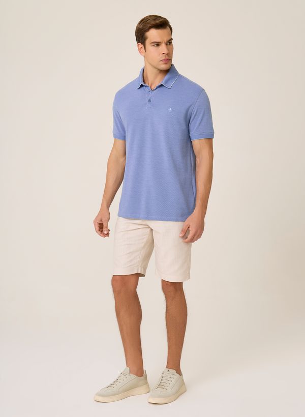 Bermuda Slim Fit Textura Dudalina Masculina 42