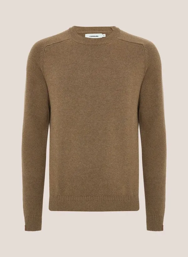 Suéter Tricot Mescla Textura Rústica Dudalina Masculina G