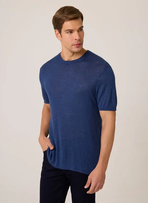 Camiseta Tricot Lisa Dudalina Masculina G