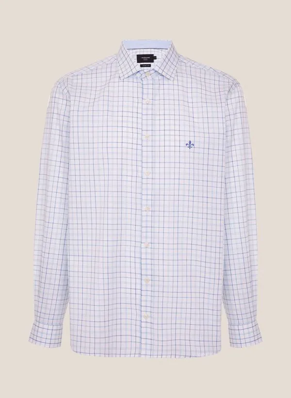 Camisa Comfort Fit Xadrez Dudalina Masculina 6
