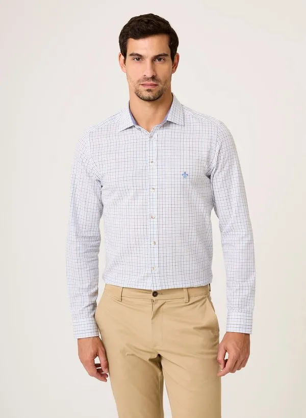 Camisa Milano Fit Xadrez Dudalina Masculina 4