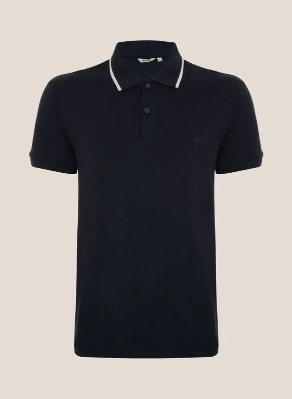 Polo Frisos Logo Relevo Dudalina Masculina M