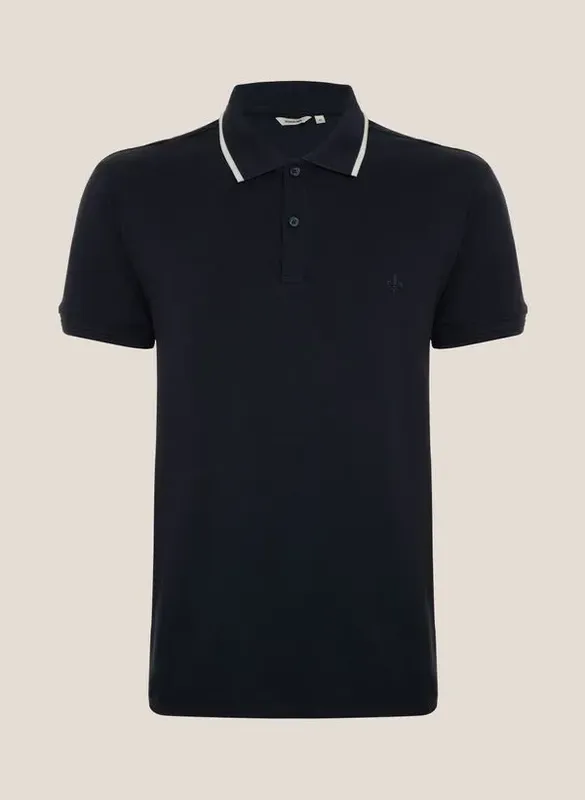 Polo Frisos Logo Relevo Dudalina Masculina P
