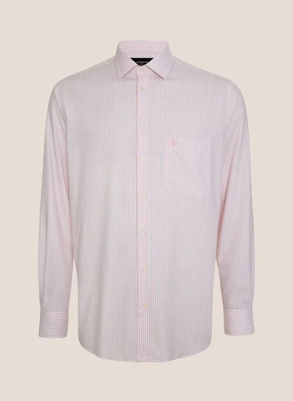 Camisa Comfort Fit Maquinetada Wrinklefree Dudalina Masculina 46