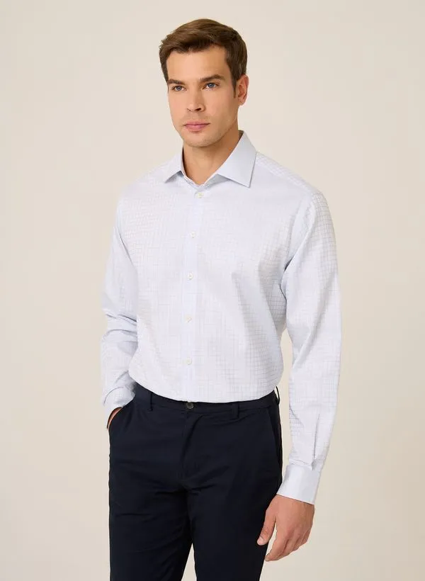 Camisa Comfort Fit Always Fresh Maquinetada Dudalina Masculina 48