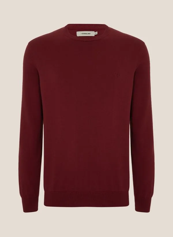 Suéter Tricot Básico Dudalina Masculina M