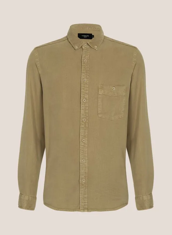 Camisa Slim Fit Liocel Dudalina Masculina 6