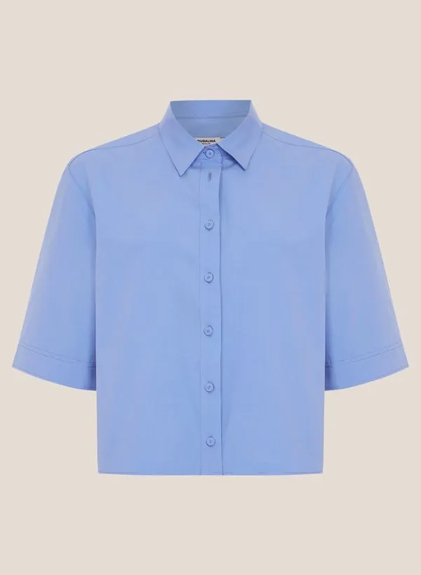 Camisa Cropped Lisa Dudalina Feminina 44