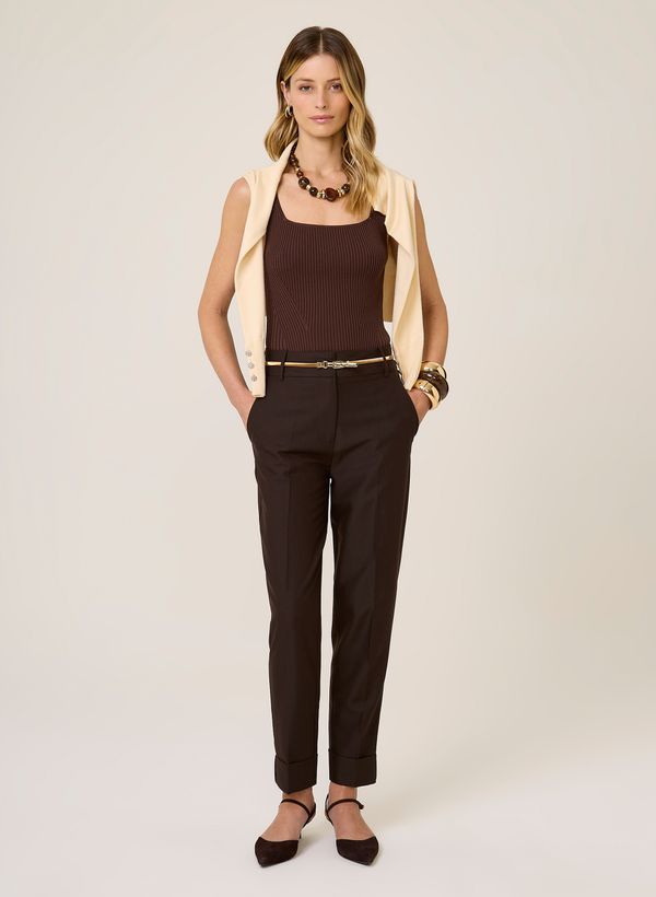 Calça Slim Fit Patrícia Dudalina Feminina 44