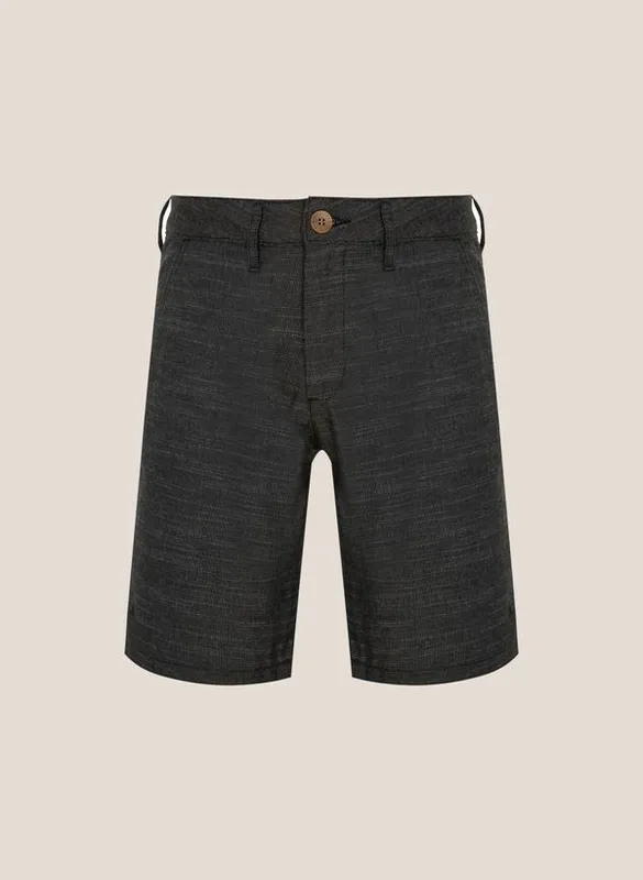 Bermuda Slim Fit Sarja Flame Dudalina Masculina 46