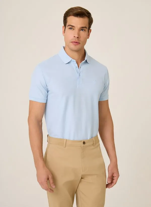 Polo Regular Fit Lisa Pima Essentials Dudalina Masculina G