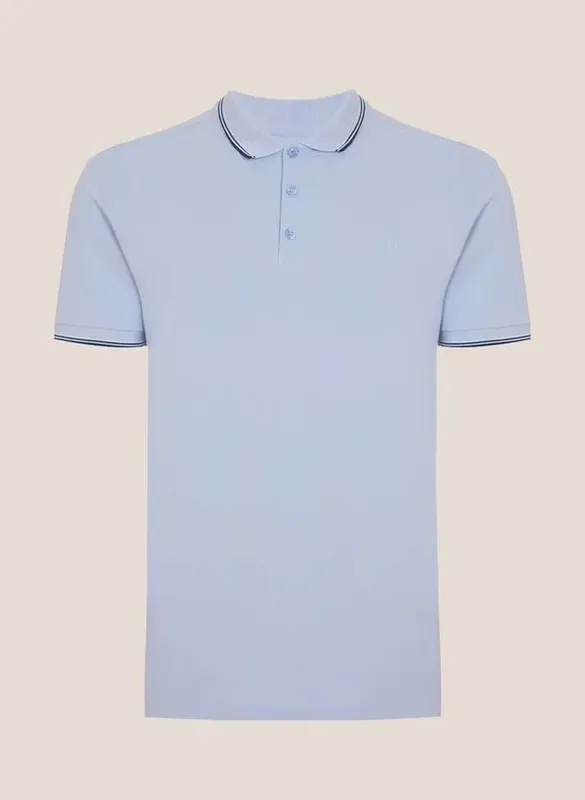 Polo Frisos Degradê Dudalina Masculina M