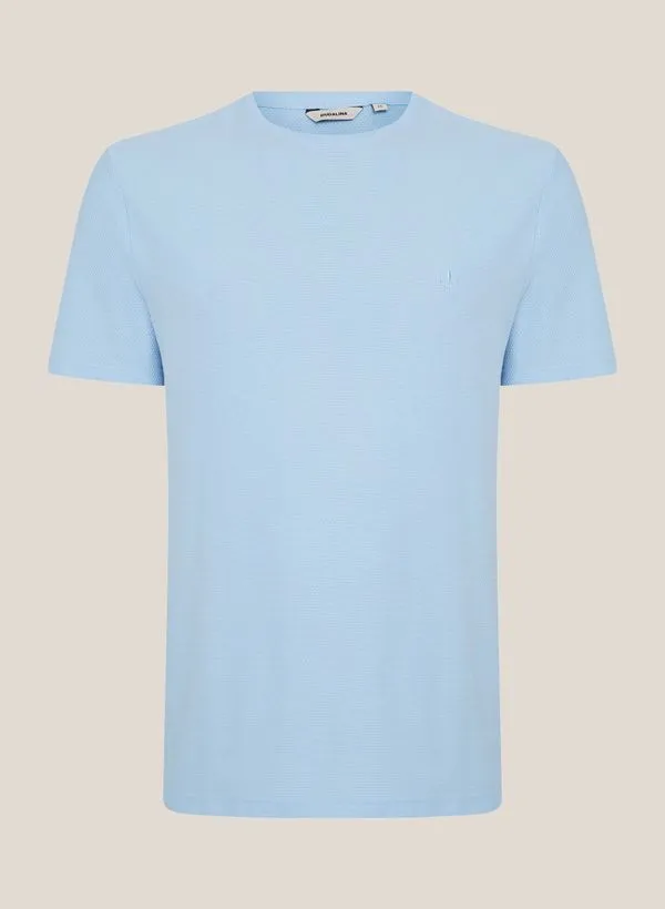 Camiseta Regular Fit Malha Geométrica Dudalina Masculina G
