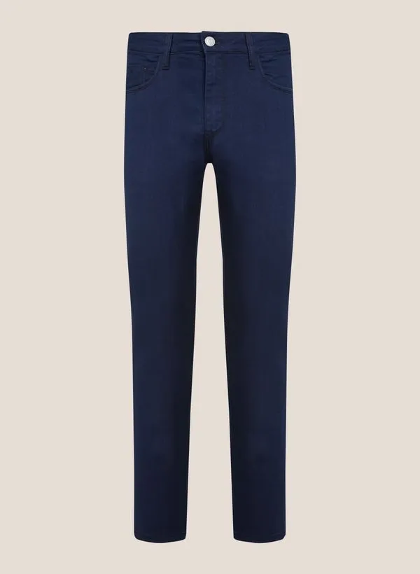 Calça Jeans Slim Fit Clássica Dudalina Masculina 50