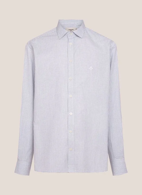 Camisa Slim Fit Xadrez Dudalina Masculina 38
