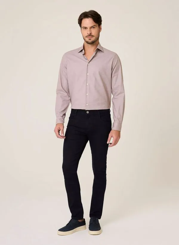 Camisa Slim Luxury Liso Dudalina Masculina 40