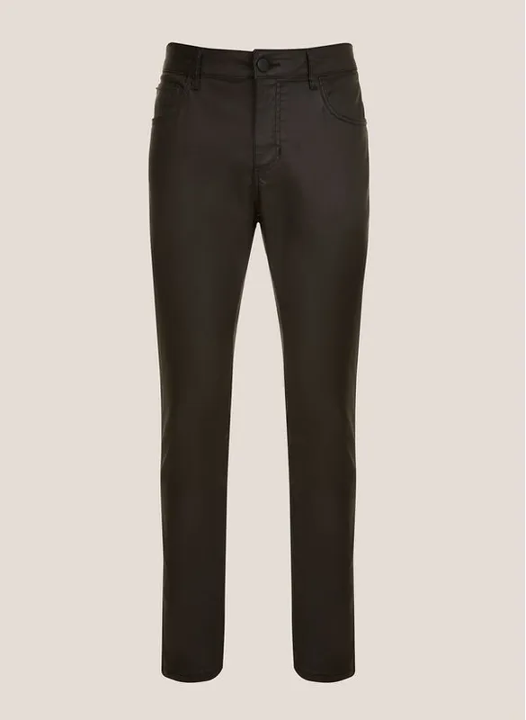 Calça Sarja Slim Fit Resinada Dudalina Masculina 50