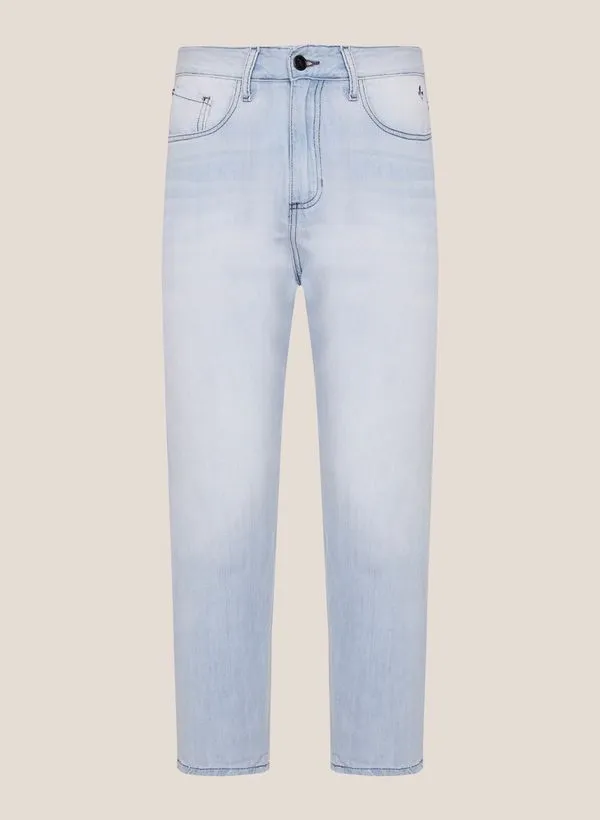Calça Jeans Loose Clássica Dudalina Masculina 44