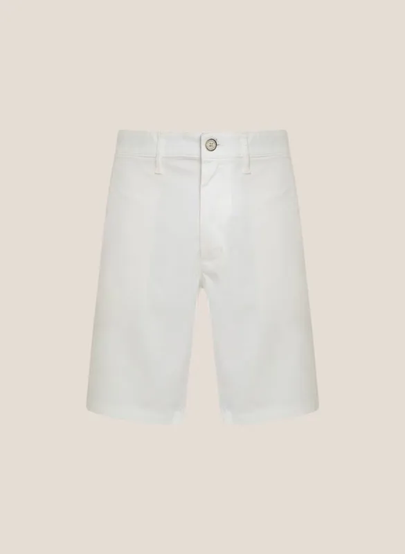 Bermuda Sarja Slim Fit Listras Dudalina Masculina 42