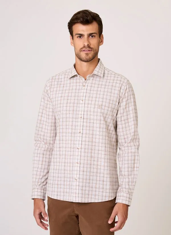 Camisa Slim Fit Xadrez Liocel Dudalina Masculina 5