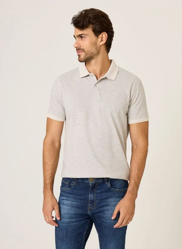 Polo Maquinetada Melange Dudalina Masculina P