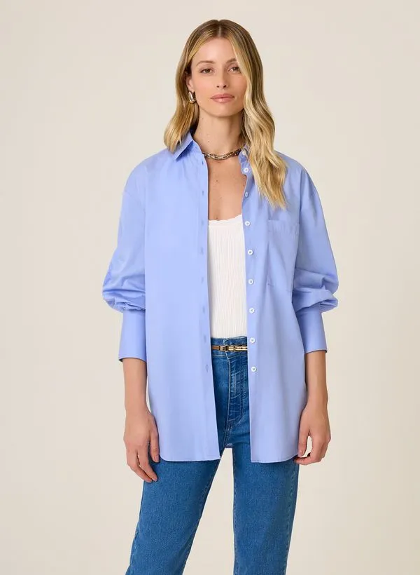 Camisa Oversized Dudalina Feminina 46