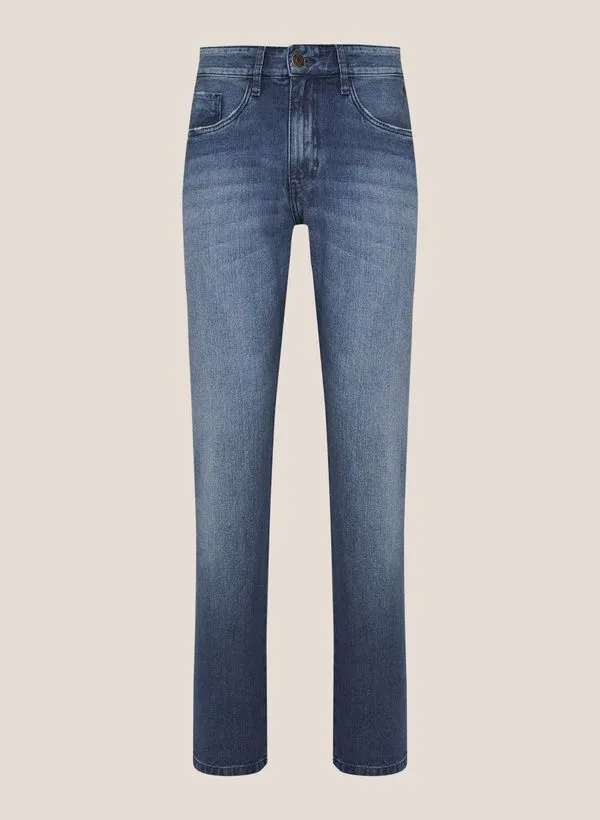 Calça Jeans Right Fit Clássica Dudalina Masculina 46