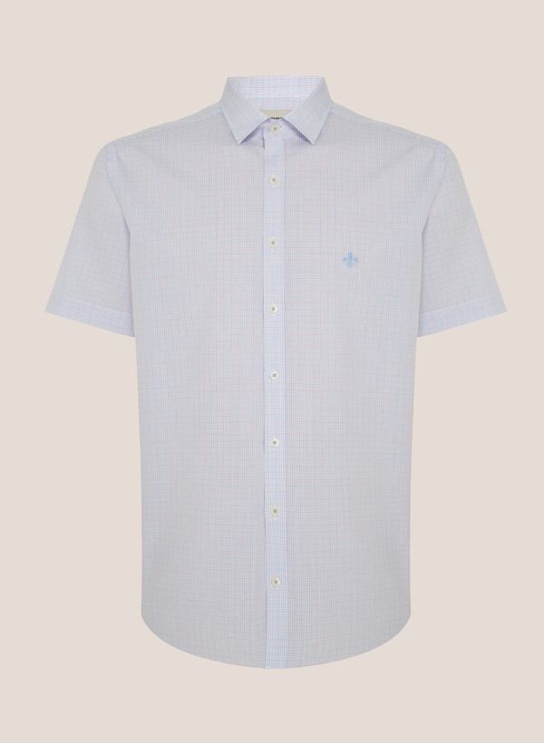 Camisa Comfort Fit Xadrez Bicolor Dudalina Masculina 2