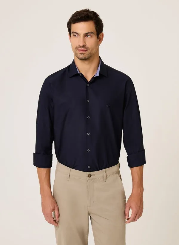 Camisa Comfort Fit Lisa Dudalina Masculina 10