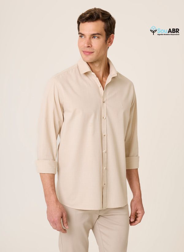 Camisa Comfort Fit Slub Xadrez Dudalina Masculina 5